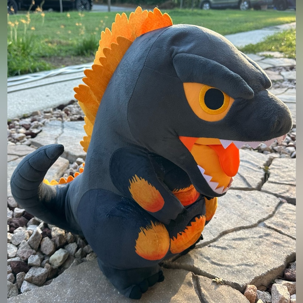 Godzilla Burning 20" Plush TM & O TOHO CO., LTD.